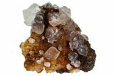 Red-Brown Jarosite with Calcite & Quartz - Colorado Mine, Utah #118149-3